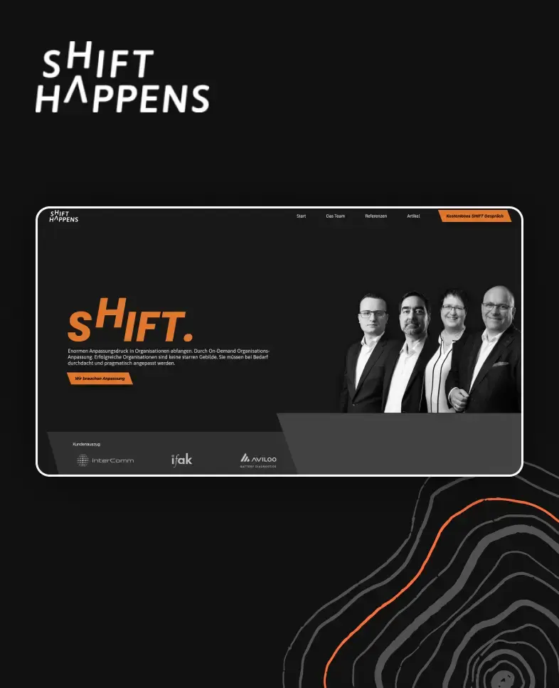 Thumbnail von Krisnetics zum Projekt: SHIFTHAPPENS - Consulting