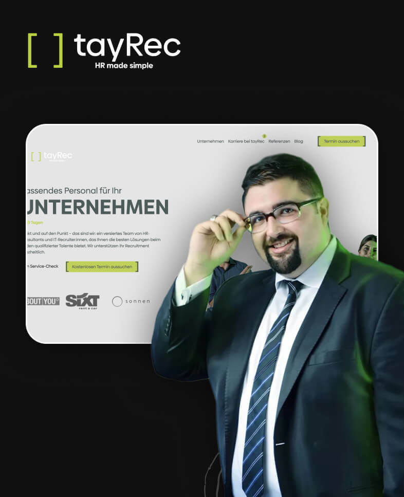 Thumbnail von Krisnetics zum Projekt: TayRec GmbH