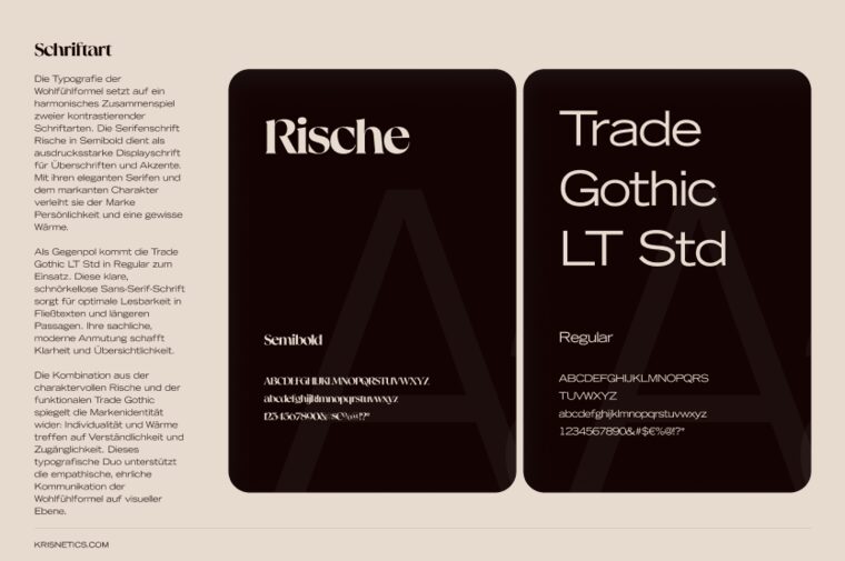 Schriftart, Rische & Trade Gothic LT Std