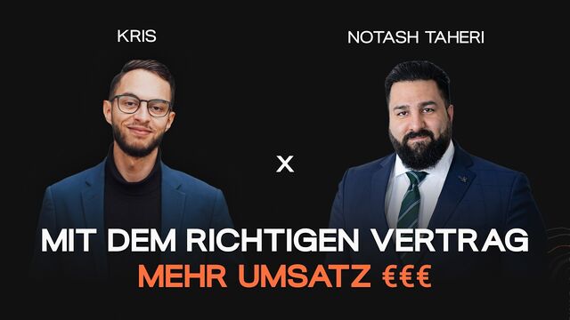 Podcast-Folge mit Notash Taheri