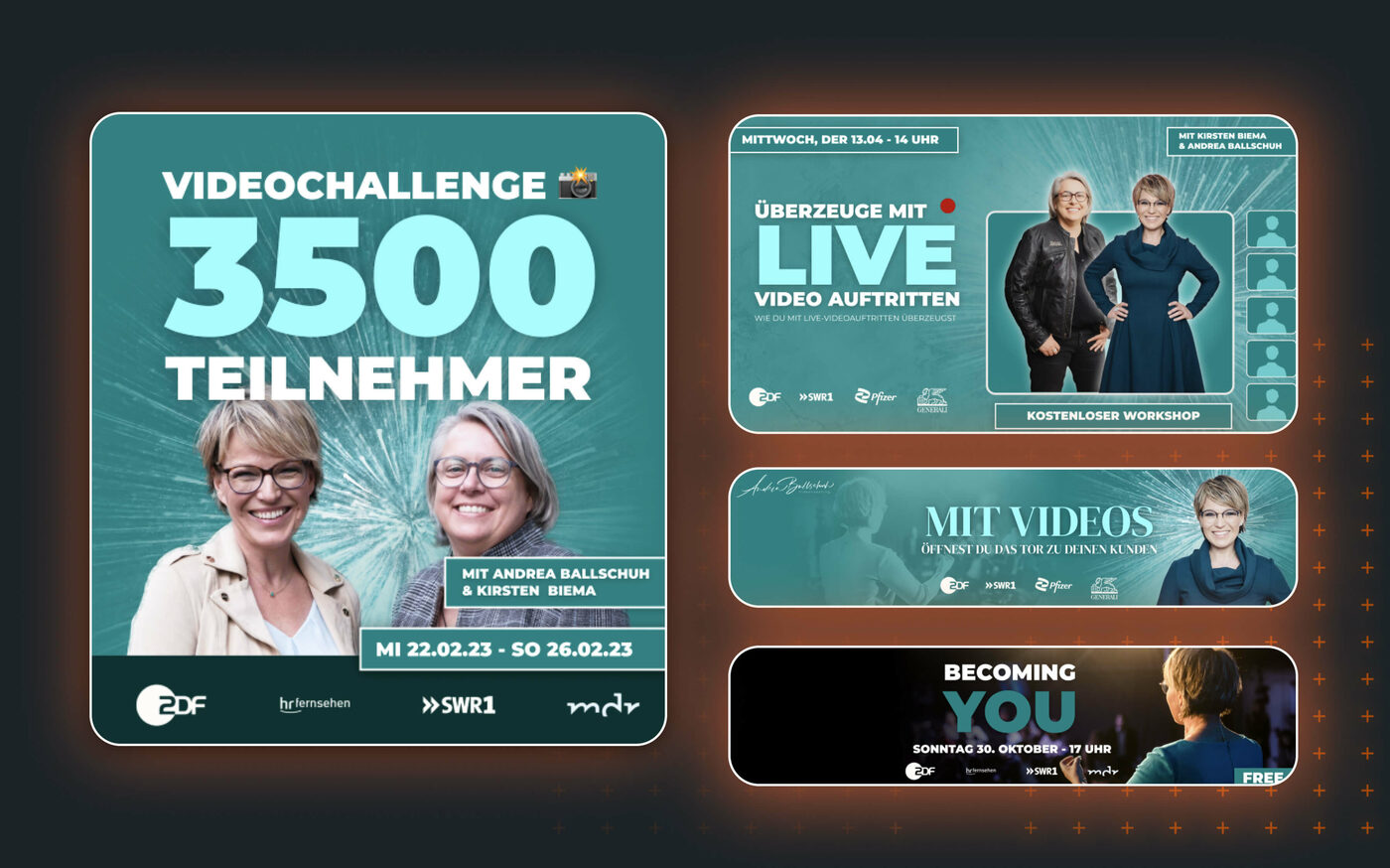 Die neuen Designs für Social Media