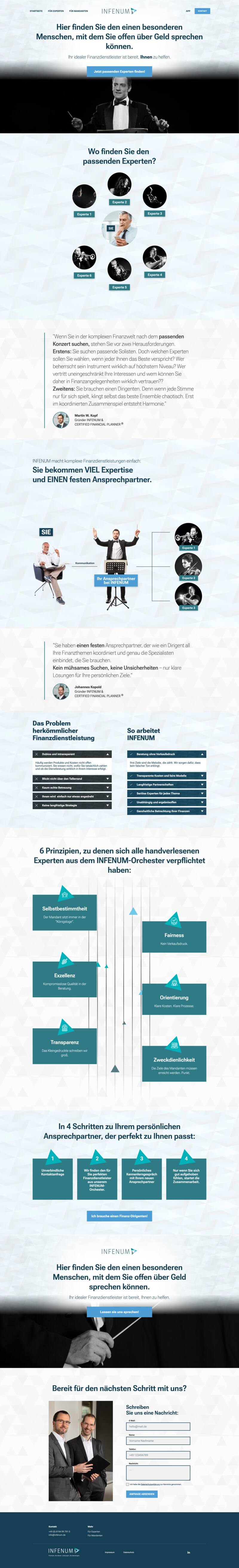 Infenum eG, Website