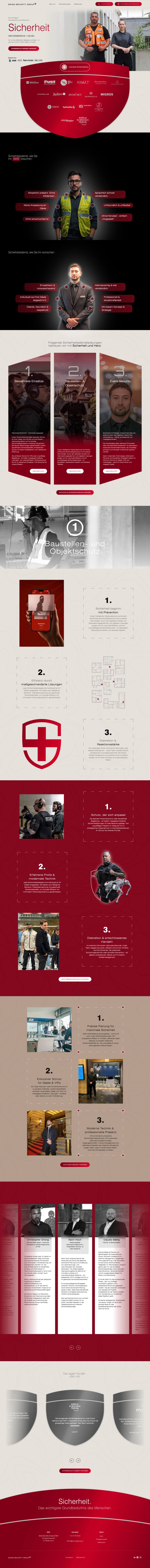 Swiss Security Group, Website